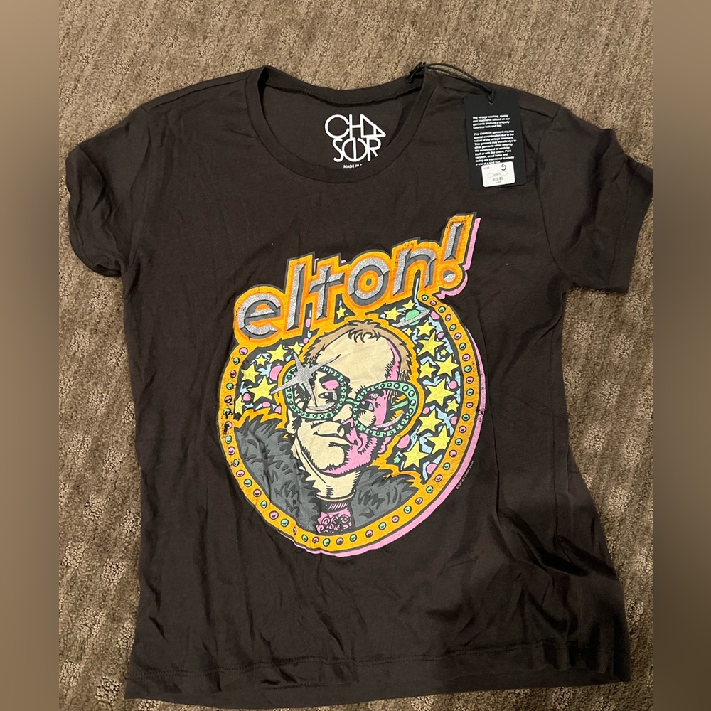Chaser tshirt- Elton John graphic